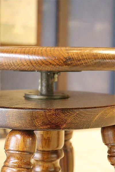 ボウルアンドクロウレッグ ピアノスツール *OAK - ANTIQUE LEAVES