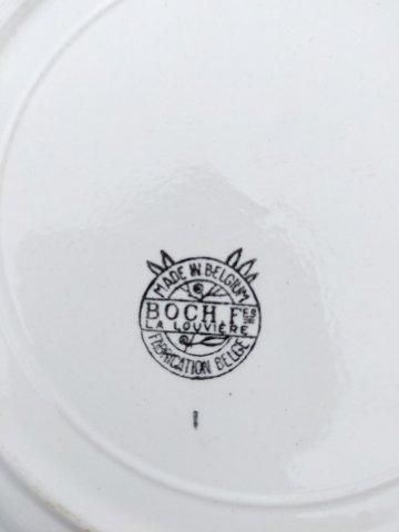 ベルギー・アンティーク Boch freres ボッホ ステンシル ベルギー・アンティーク Boch freres ボッホ ステンシル