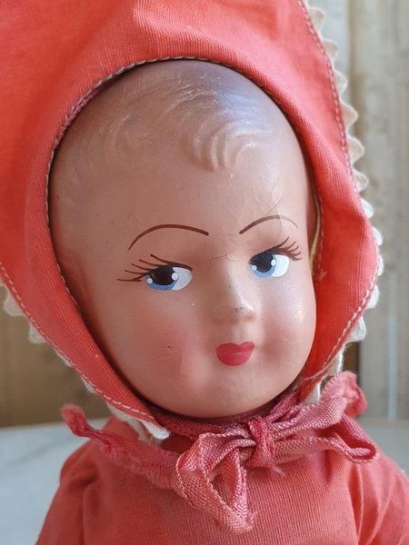 フランスアンティークパピエマシェドールヘッド フランス 1940年代 アンティーク パピエマルシェドール