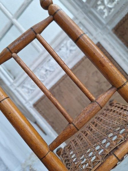 【訳あり】　アンティーク　ドールチェア　送料込み アンティークドールチェア - ANTIQUE LEAVES
