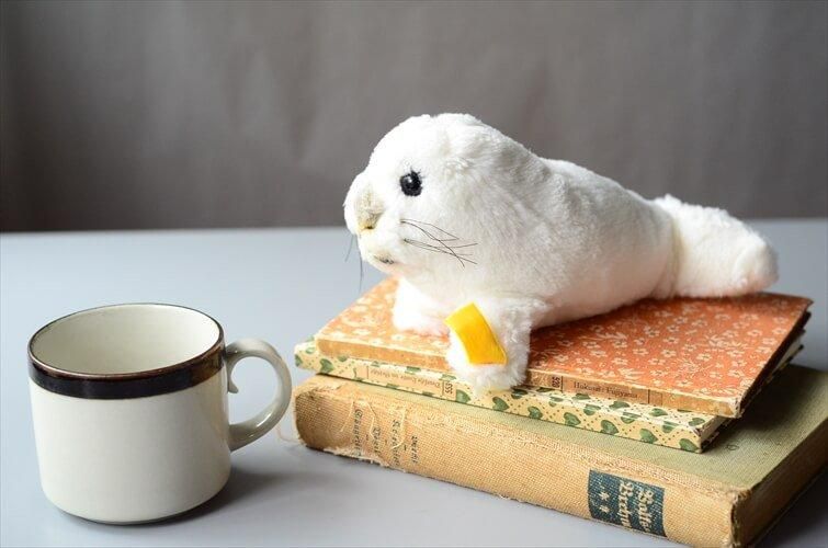 ドイツ製 Steiff あざらし シュタイフ ぬいぐるみ ドール ドイツ製 Steiff あざらし シュタイフ ぬいぐるみ ドール