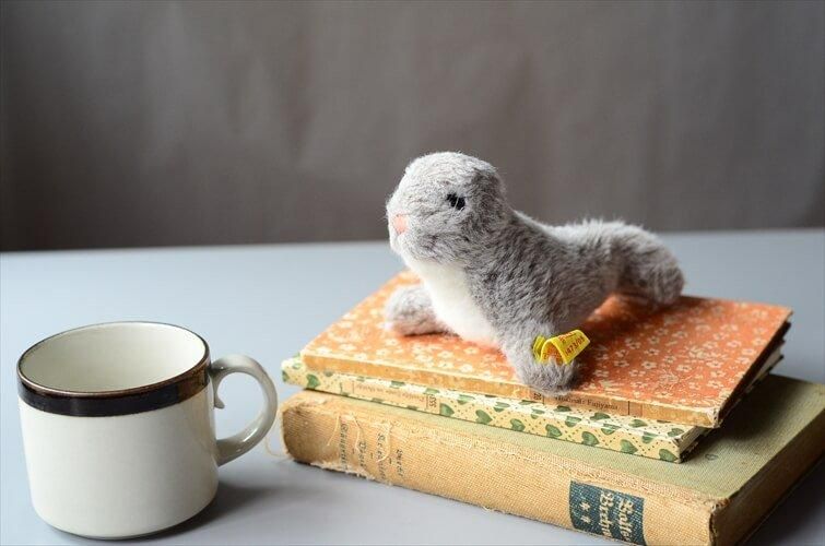 ドイツ製 Steiff あざらし シュタイフ ぬいぐるみ ドール