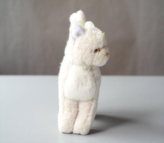 ドイツ製 Steiff 白猫 シュタイフ ぬいぐるみ cat ドール ドイツ製 Steiff 白猫 シュタイフ ぬいぐるみ cat ドール