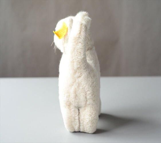 ドイツ製 Steiff 白猫 シュタイフ ぬいぐるみ cat ドール ドイツ製 Steiff 白猫 シュタイフ ぬいぐるみ cat ドール