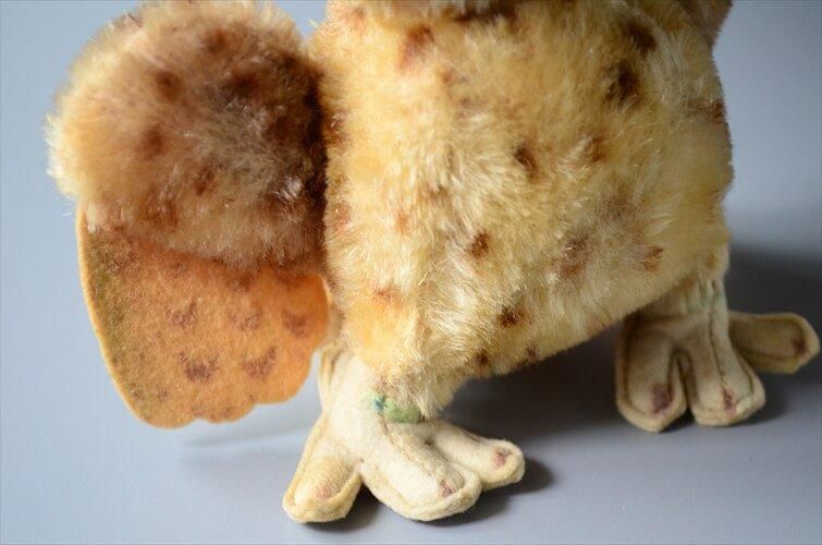 ドイツ製 Steiff フクロウ シュタイフ ぬいぐるみ Owl Wittie