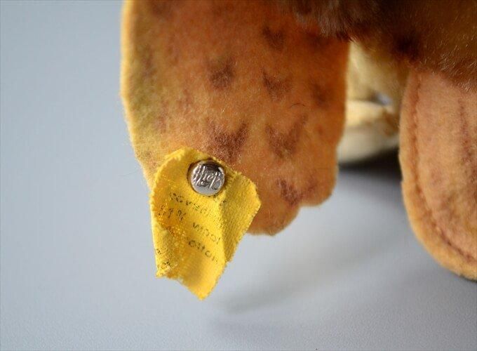 ドイツ製 Steiff フクロウ シュタイフ ぬいぐるみ Owl Wittie ドイツ製 Steiff フクロウ シュタイフ ぬいぐるみ Owl Wittie