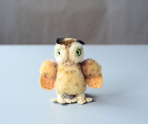 ドイツ製 Steiff 小さなフクロウ シュタイフ ぬいぐるみ Owl ドイツ製 Steiff 小さなフクロウ シュタイフ ぬいぐるみ Owl