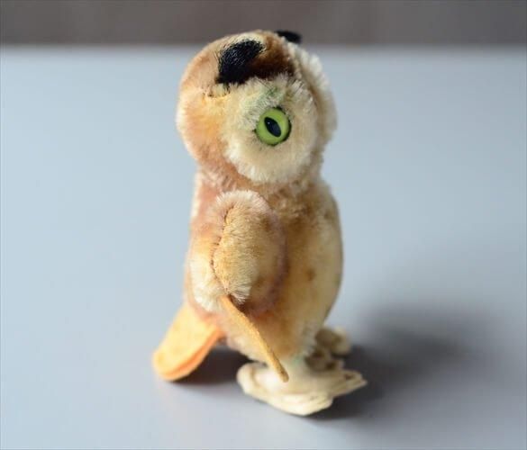 ドイツ製 Steiff 小さなフクロウ シュタイフ ぬいぐるみ Owl ドイツ製 Steiff 小さなフクロウ シュタイフ ぬいぐるみ Owl