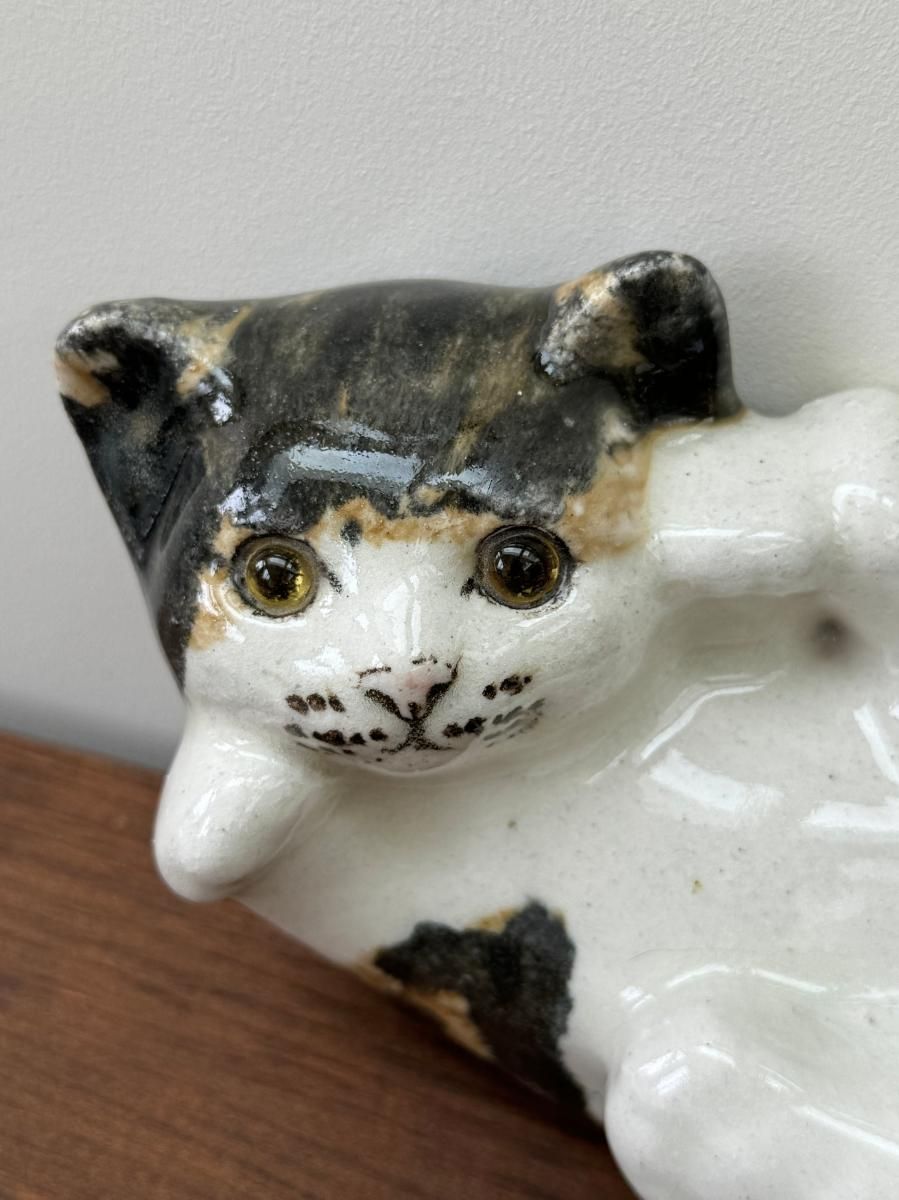 ウィンスタンレイ・キャット 三毛猫の置物、サイズ 2 - ANTIQUE ウィンスタンレイ・キャット 三毛猫の置物、サイズ 2 - ANTIQUE