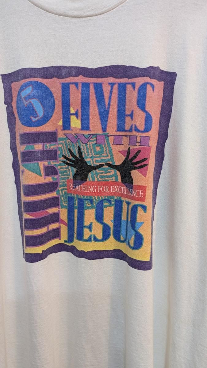 TġJESUS ϥɥǥ ۥ磻ȡXL(48) USA  vintage