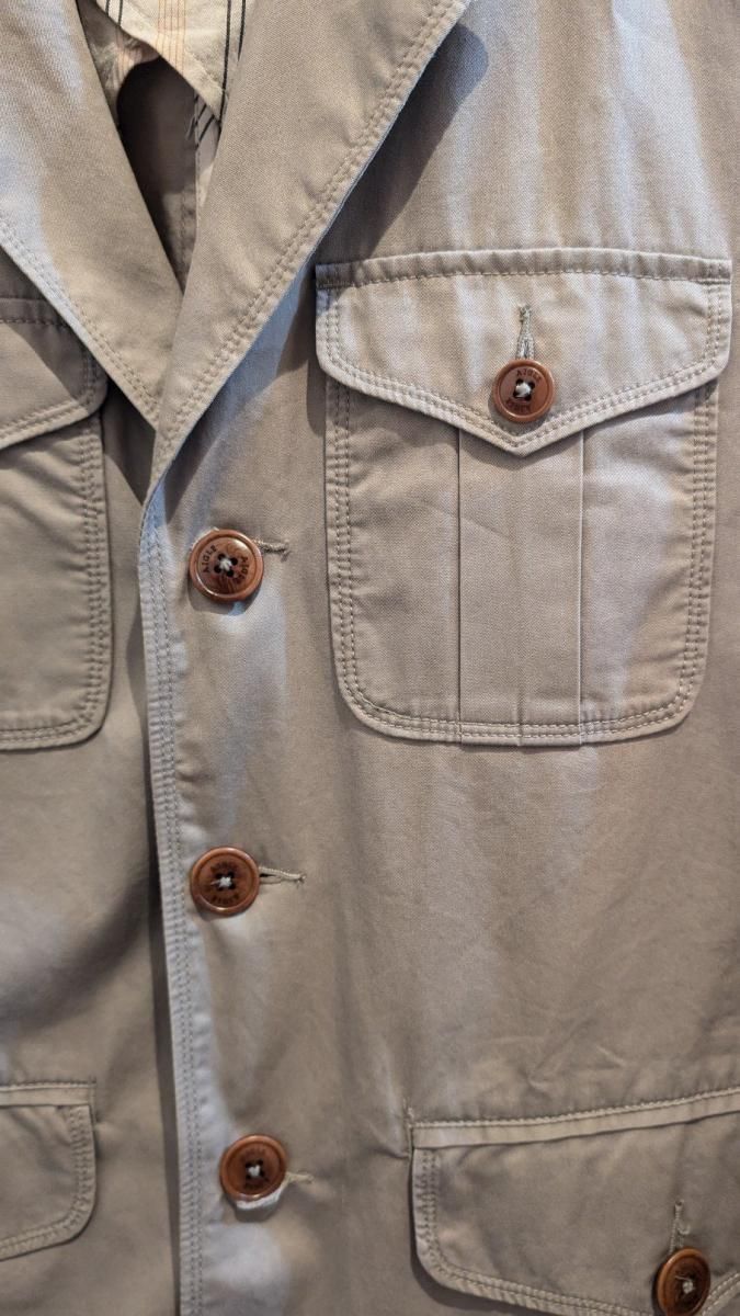 90s- AIGLE エーグル フィッシングジャケット ハンティング M