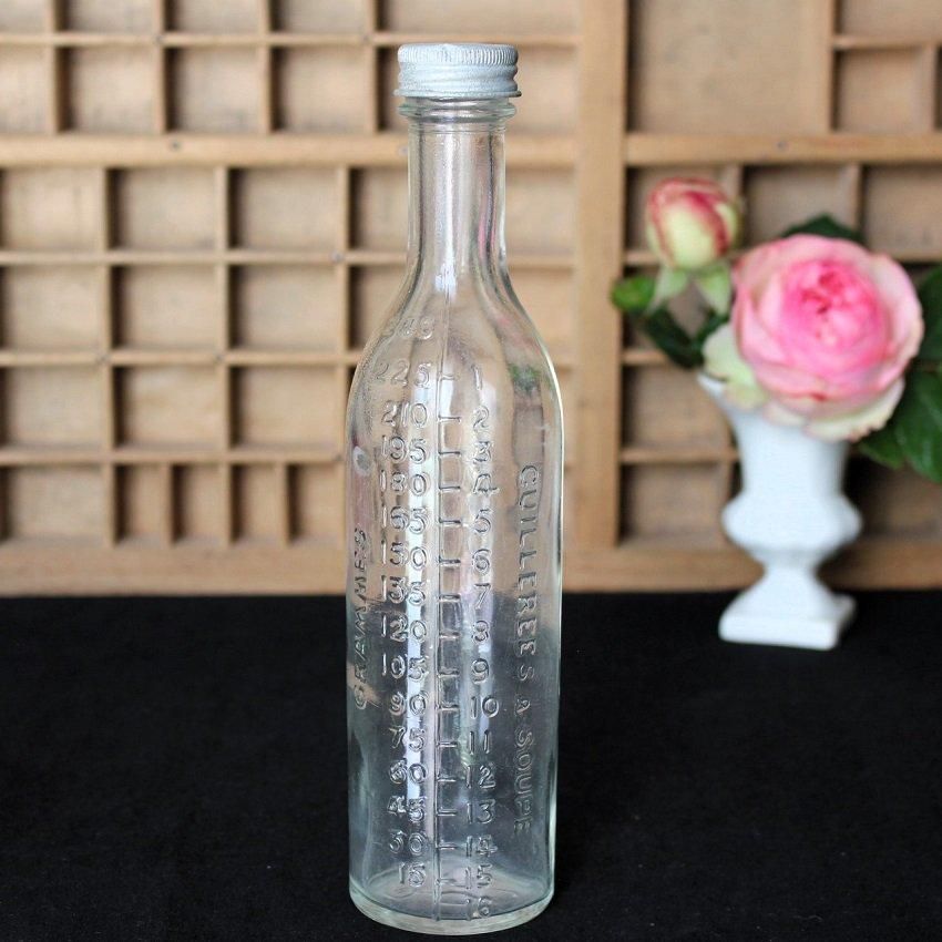 フランス製アンティーク素朴な雰囲気の瓶