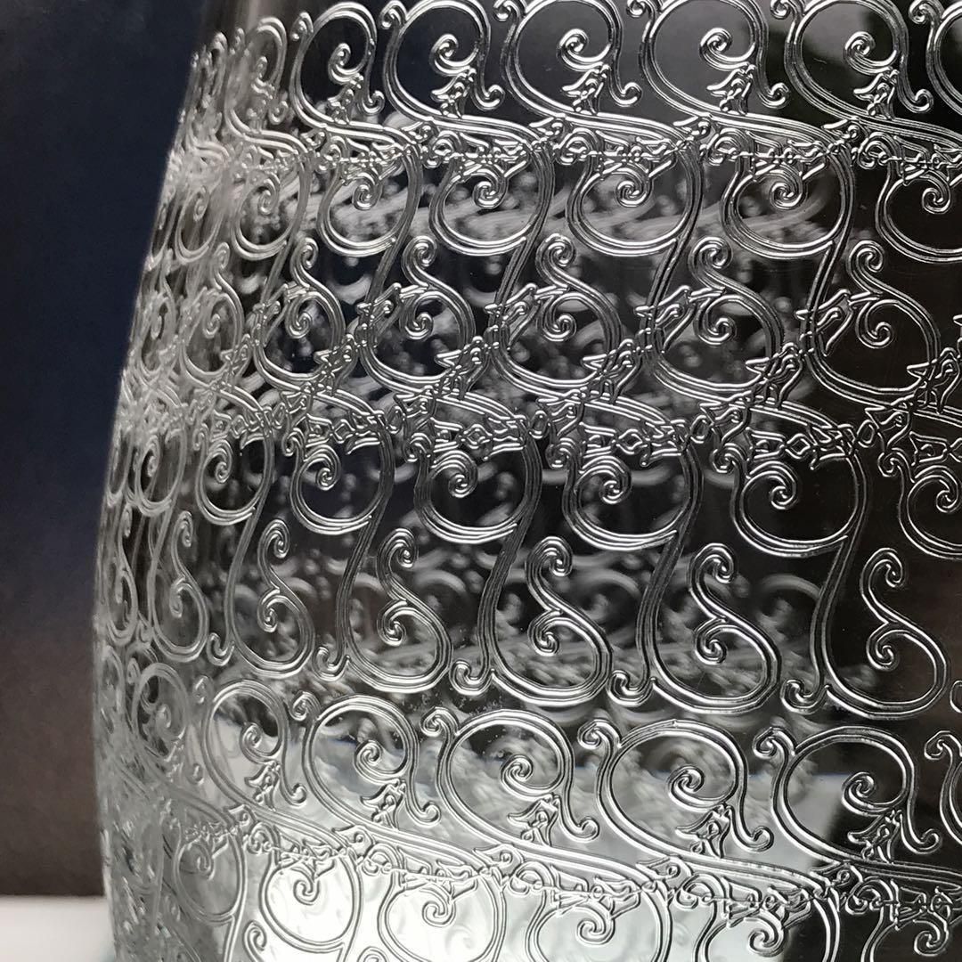 シンリサ オールドバカラBACCARATローハン水用グラス11.2cm3客 シンリサ様専用 オールドバカラBACCARATローハン水用グラス11.2cm3客