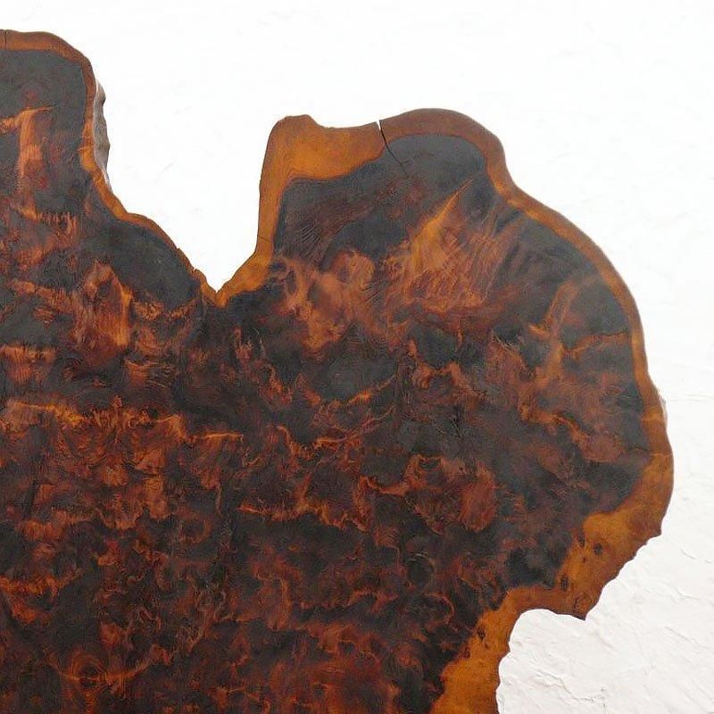 昭和初期のアンティークヒバ天然木衝立 天然素材の温もり