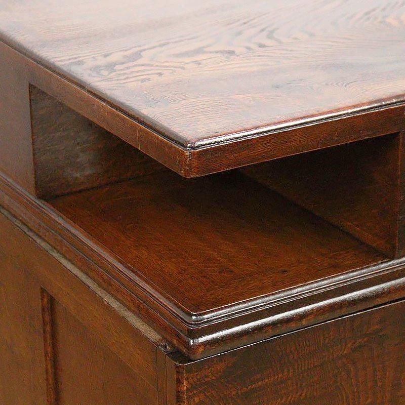 アールデコ 両袖机 大正ロマン アンティークデスク