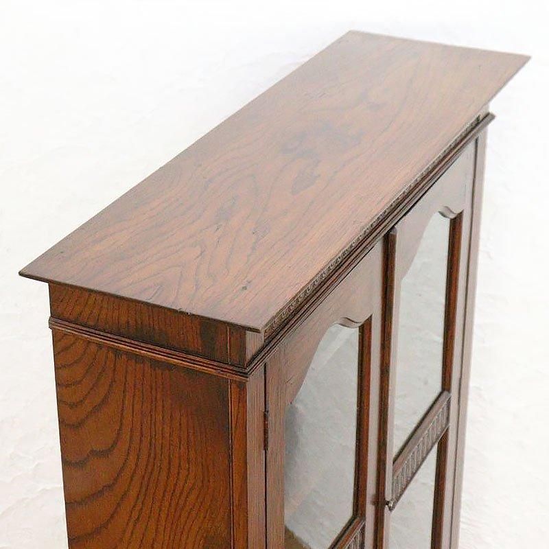 英国製アンティークオーク材ブックケース1920年代