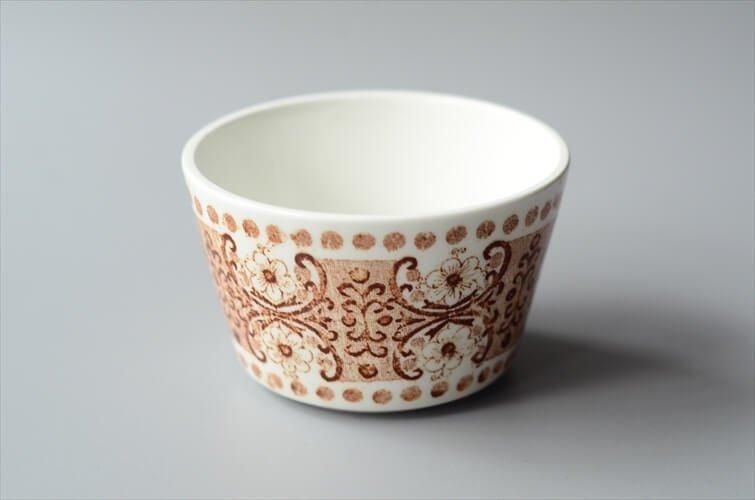 アラビア ALI シュガーボウル ブラウン 北欧ヴィンテージ