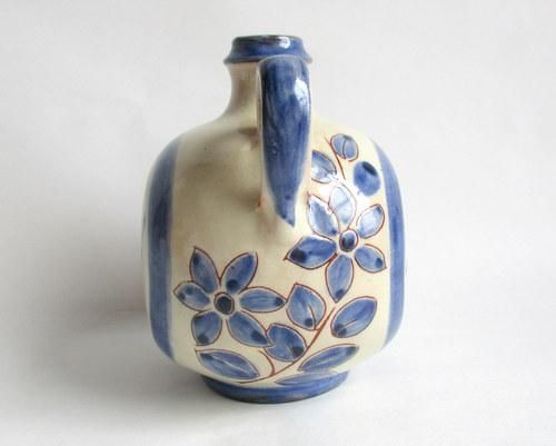 古道具　フィンランドの花瓶 フィンランド製 Muurla ガラス花瓶 ヴィンテージ