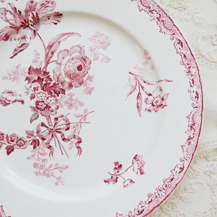 アンティーク サルグミンヌ フォンタージュ レッドフラワ