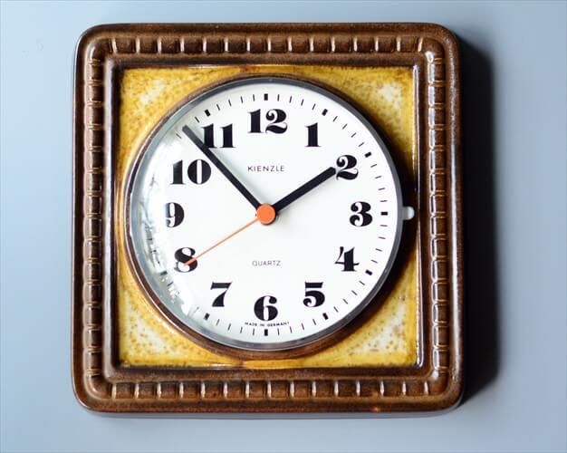 ドイツ製掛け時計素晴らしい木材です クオーツ 【公式通販】