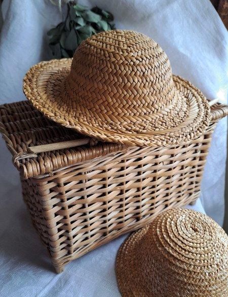 フランス ヴィンテージ ピクニックバスケット パニエ - ANTIQUE フランス ヴィンテージ ピクニックバスケット パニエ - ANTIQUE