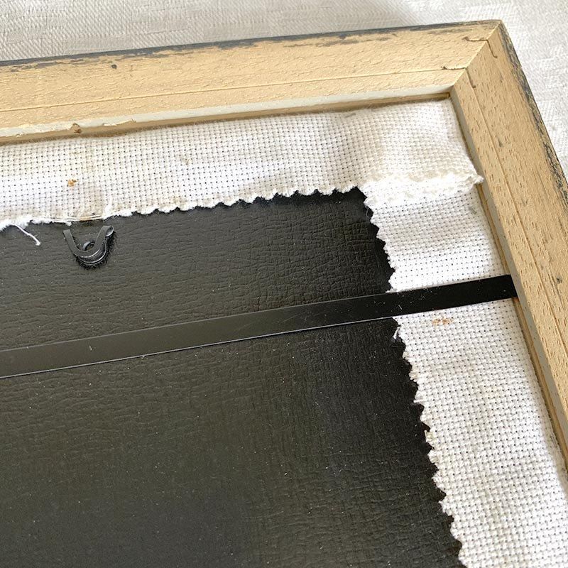 刺繍 額もの 木製フレーム入り クロスステッチ キッチン雑貨