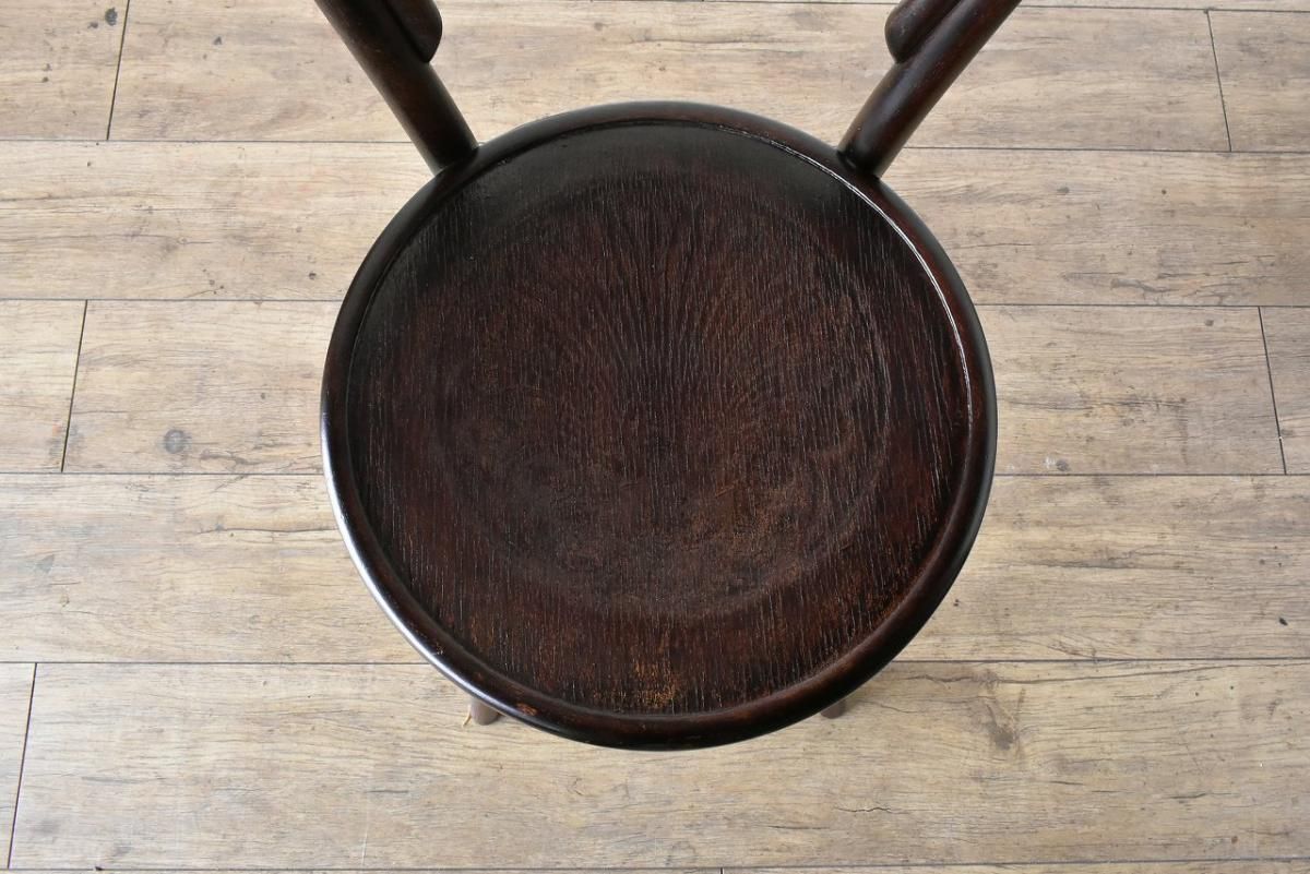 MUNDUS社　ヴィンテージ　ベントウッドチェア　曲木　アンティーク　② 曲木チェア ベントウッドチェア フランスアンティーク ⑳-2