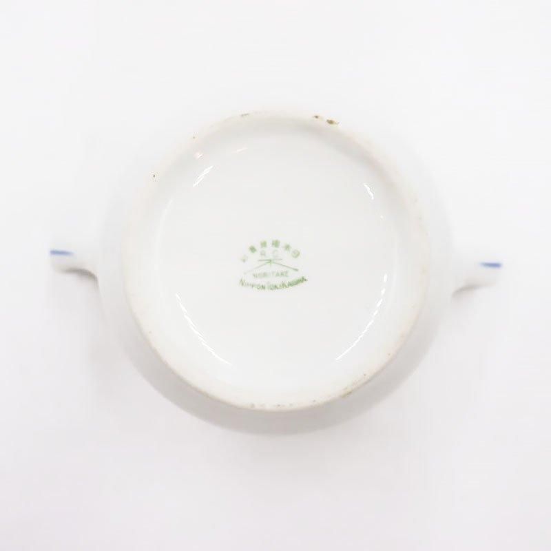 ノリタケの、大正時代の物、 大正時代アンティーク チェリーモチーフのノリタケシュガーポット