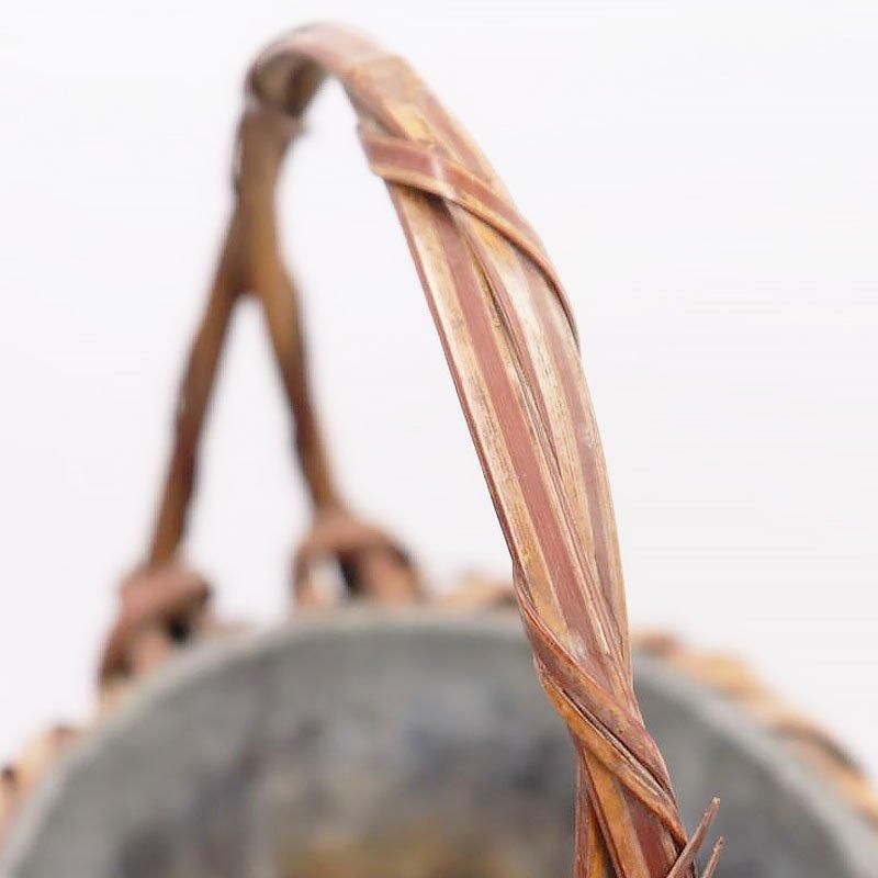 竹籠 編み籠 花器 花籠 アンティーク オブジェ インテリア 竹籠 編み籠 花器 花籠 アンティーク オブジェ インテリア