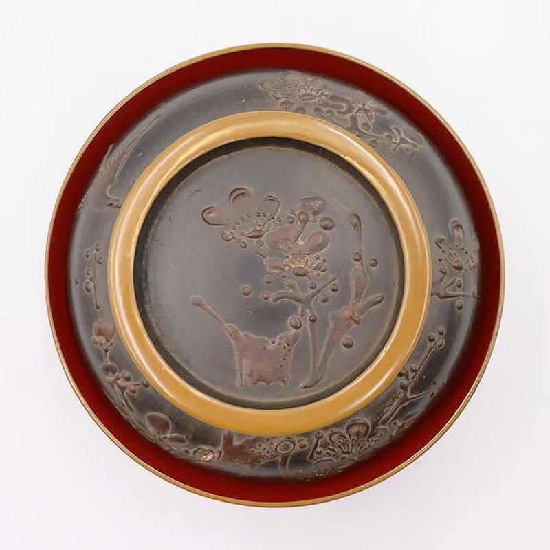 内朱塗 内蒔絵 煮物椀 菓子椀 アンティーク