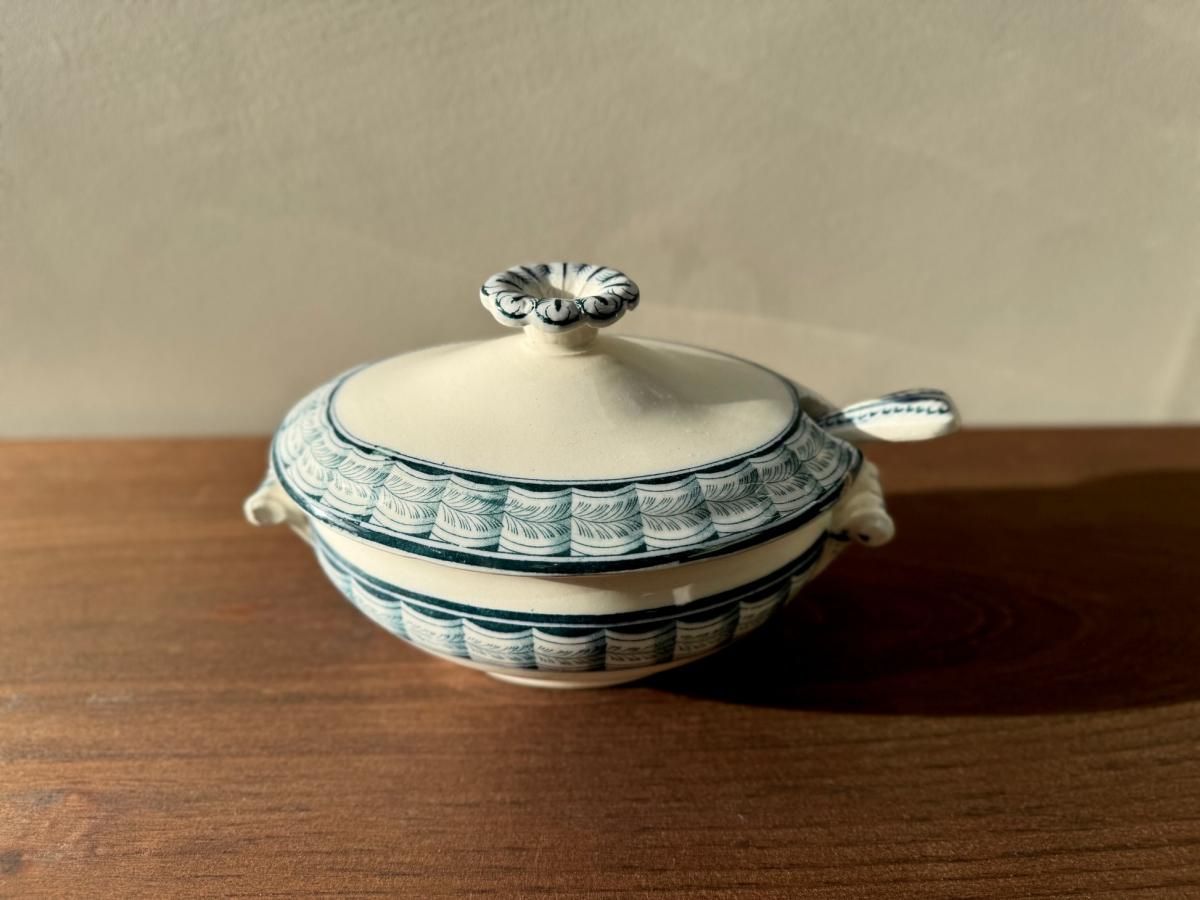 英国アンティーク陶器 R.H. Plant 19世紀？Tuscanウェッジウッド ウェッジウッド リッチフィールド デュオ カップ＆ソーサー