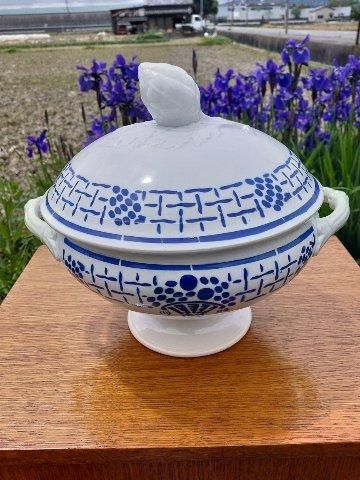 フランスアンティーク　ロンシャン　スーピエール　スープポット フランスアンティーク ロンシャン スーピエール スープポット