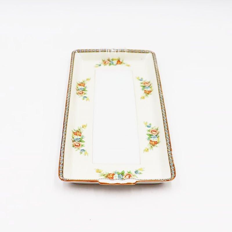 昭和9年製アンティークノリタケ耳付トレー