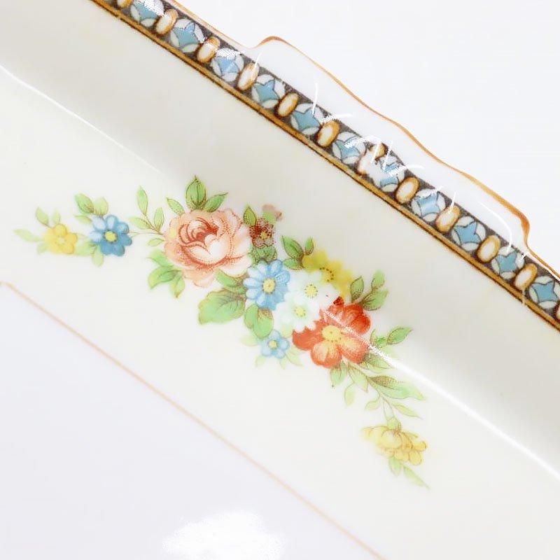 昭和9年製アンティークノリタケ耳付トレー