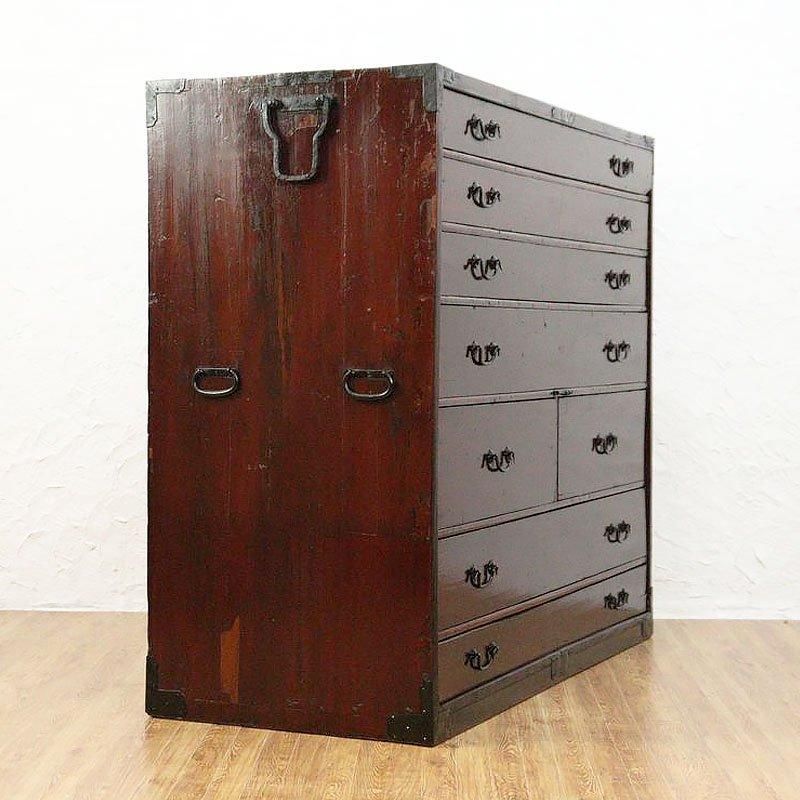 桐タンス 5段 和箪笥 日本製 完成品 タンス 幅100cm 奥行45 国産