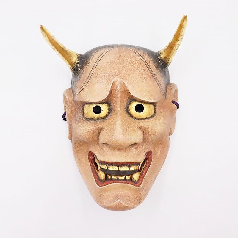 ǽ  ǽ ̼  ǽ ݽ  ƥꥢ Noh mask, Japanese antiquesʰ˲İ