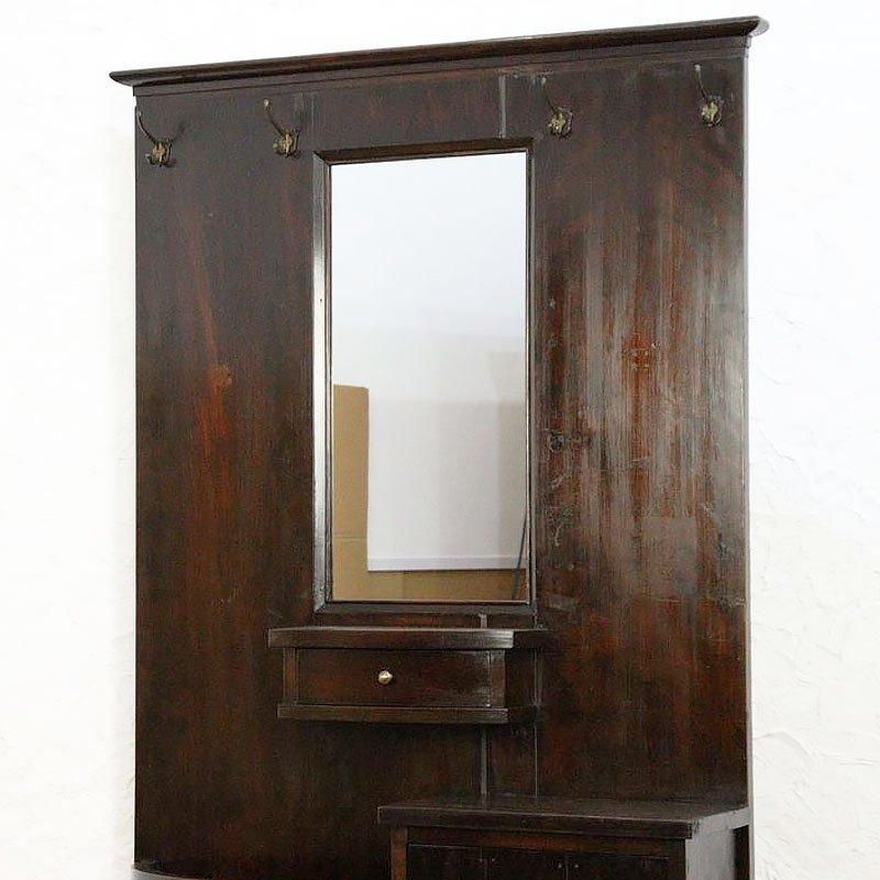 アールデコ 日本製 洋館家具 エントランスボード 傘立て 帽子 アールデコ 日本製 洋館家具 エントランスボード 傘立て 帽子