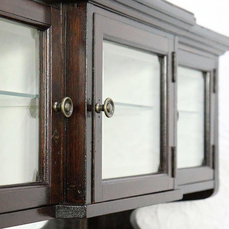 大正時代のアンティークケヤキ製デンタルキャビネット