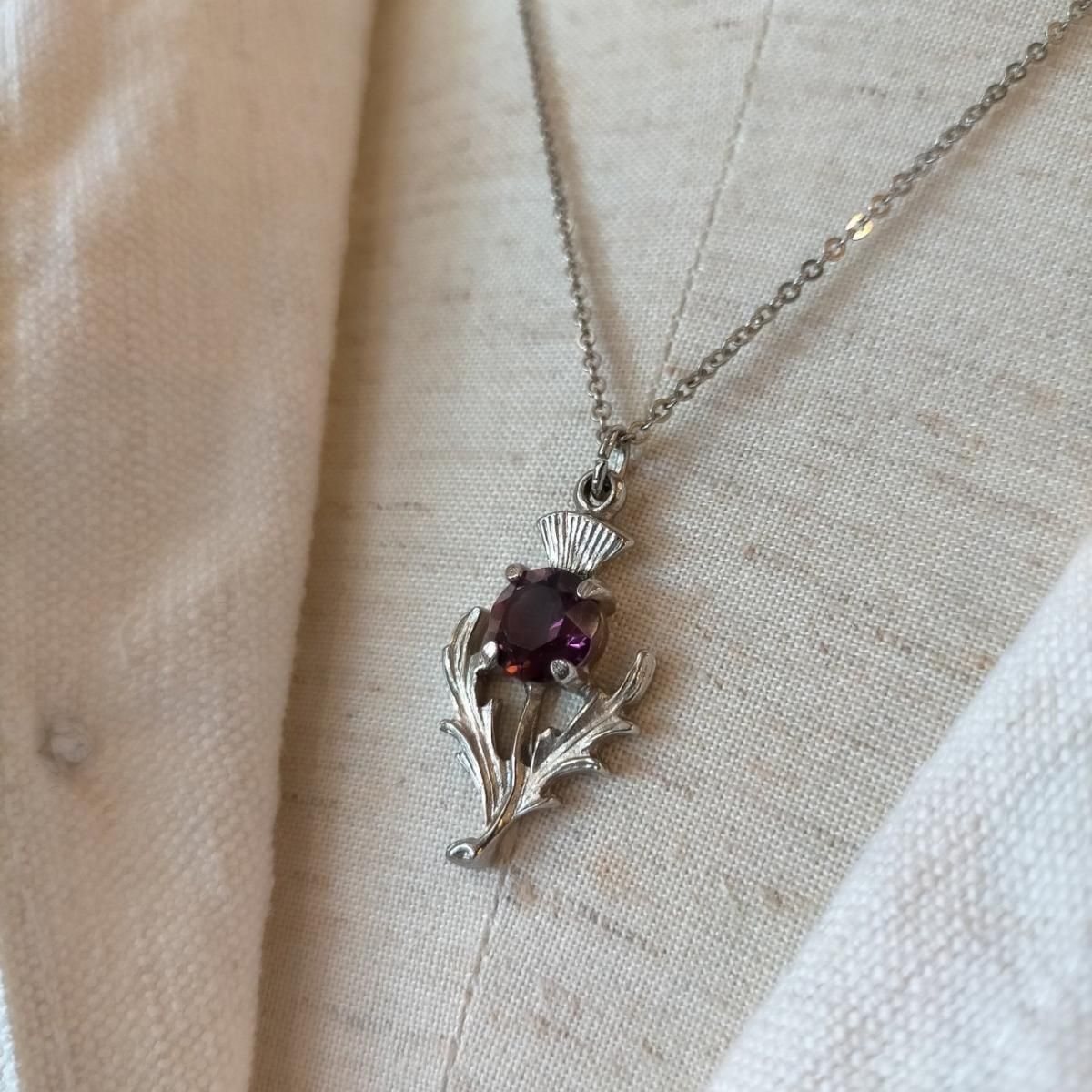 ベルギー 一点物ネックレスプレゼント♡ヴィンテージ ベルギー 一点物