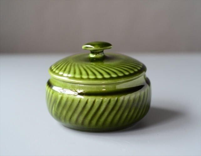 希少！ 30's〜40's アメリカンアンティーク 緑色ガラスピッチャー USA