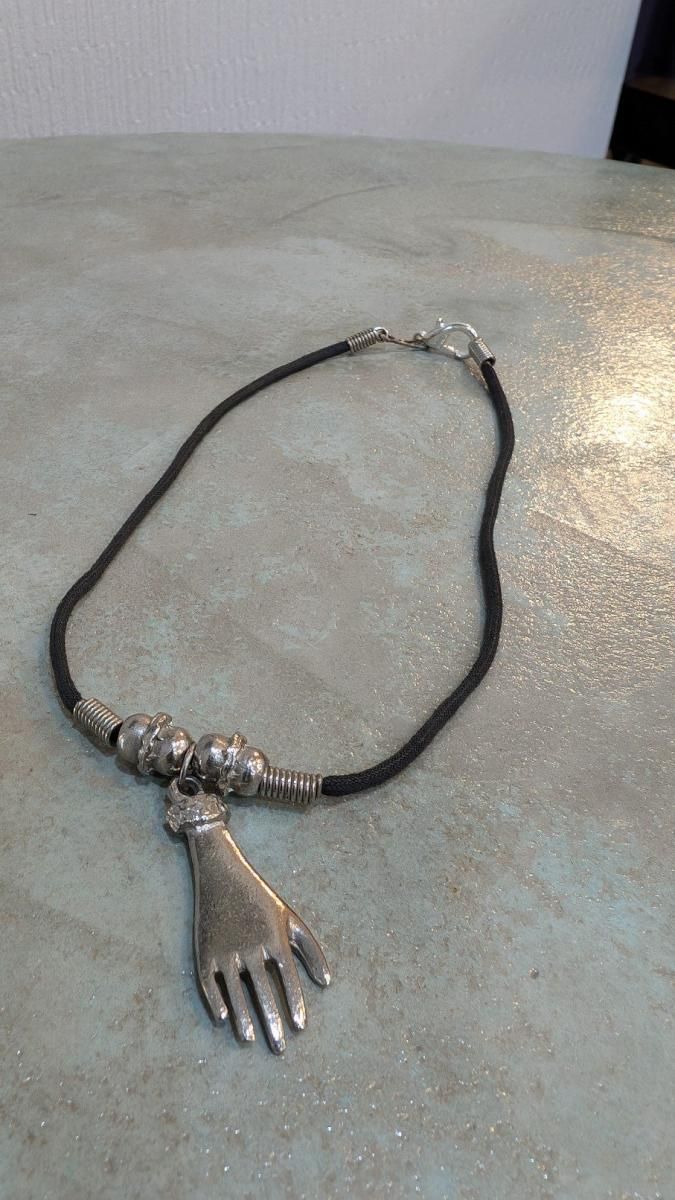 vintage シルバーチョーカー