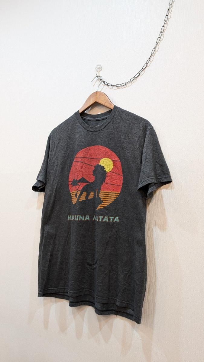 DISNEY ライオンキング Tシャツ グレー XL vintage USA買付 DISNEY ライオンキング Tシャツ グレー XL vintage USA買付