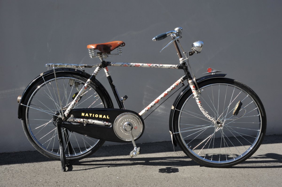 National ナショナル 自転車 実用車 昭和30年代 レストア済 - ANTIQUE LEAVES