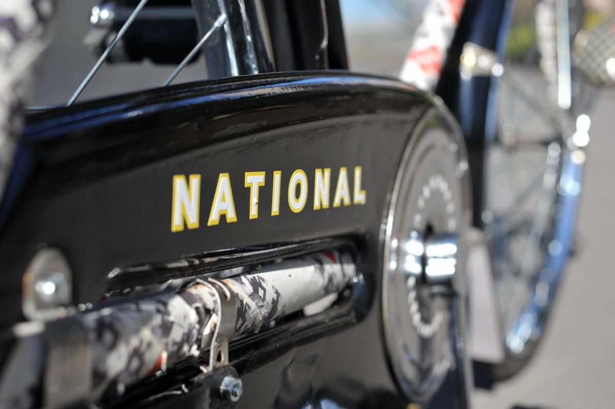 National ナショナル 自転車 実用車 昭和30年代 レストア済 National ナショナル 自転車 実用車 昭和30年代 レストア済
