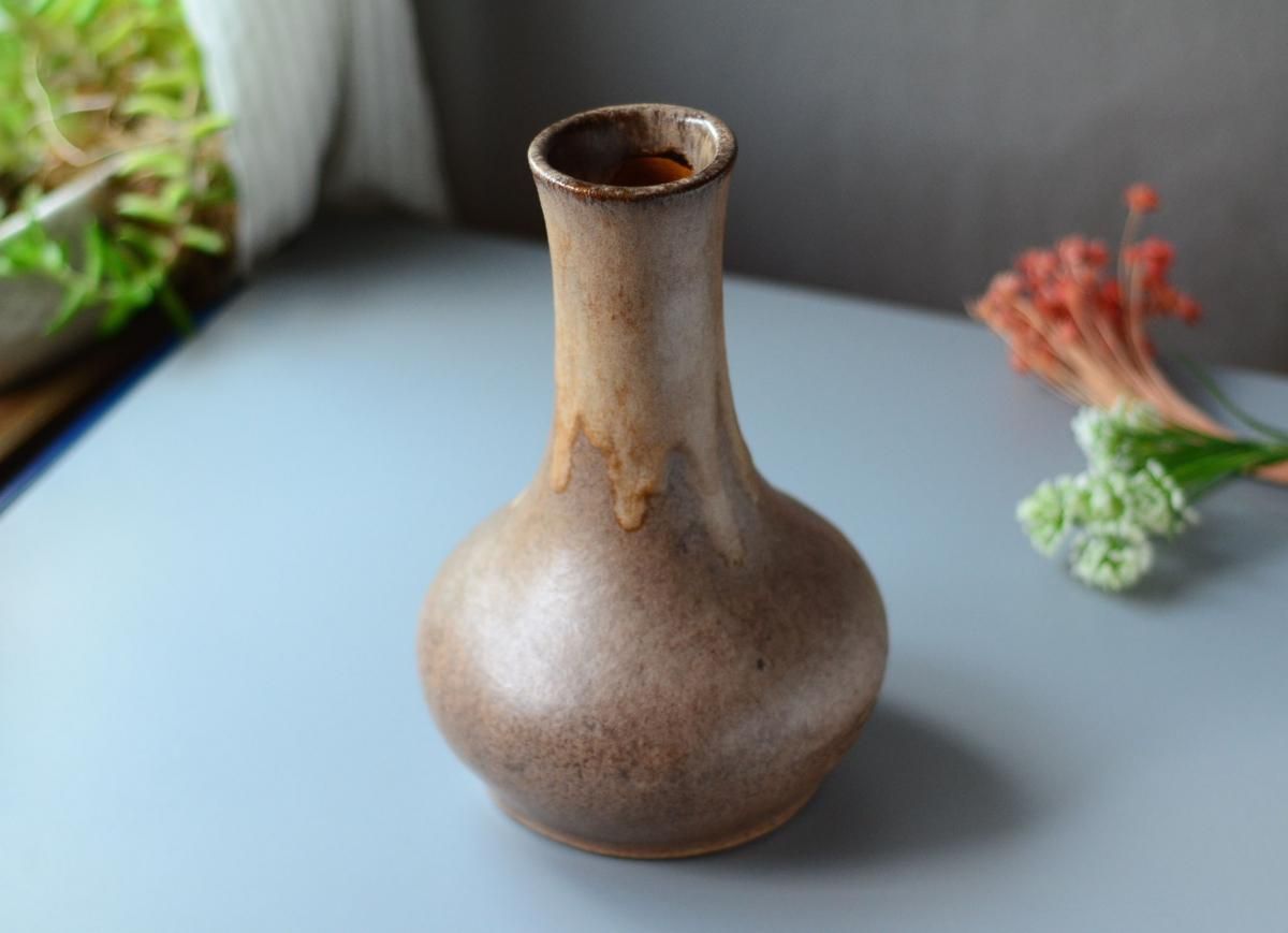 ドイツ Art Pottery Fat Lava 陶器の花瓶 ファットラバー ベース ドイツ Art Pottery Fat Lava 陶器の花瓶 ファットラバー ベース