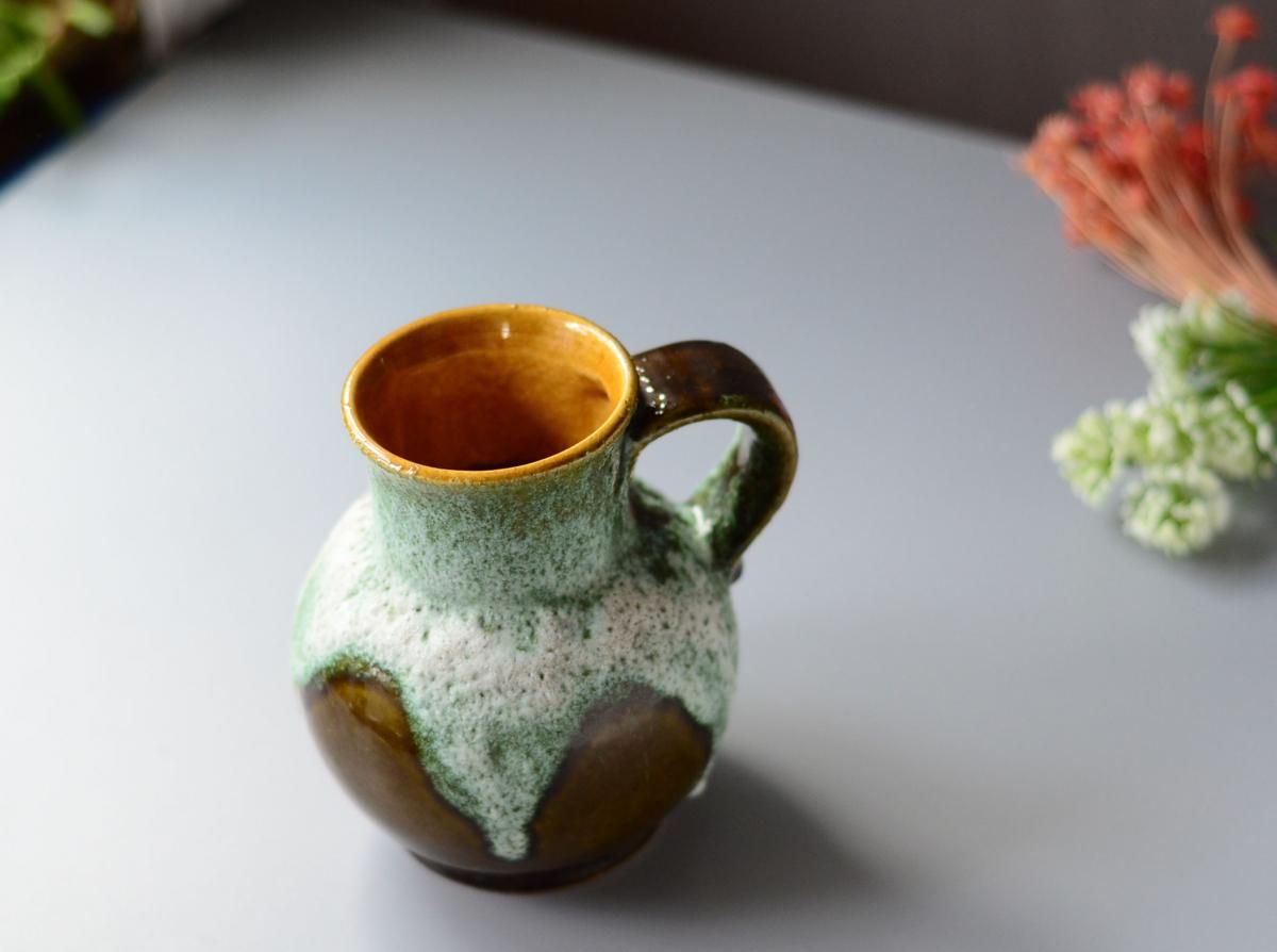 西ドイツ製 Bay keramik Fat Lava 陶器の花瓶 ファットラバー 西ドイツ製 Bay keramik Fat Lava 陶器の花瓶 ファットラバー