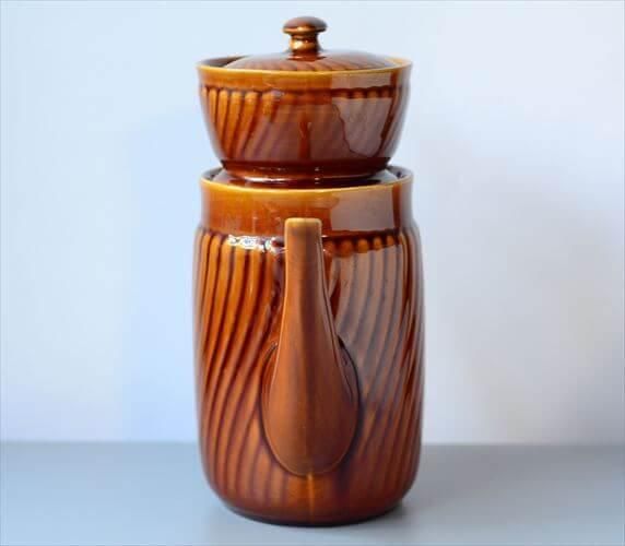 ベルギー製 BOCH ボッホ Trianon コーヒーポット ドリッパー付