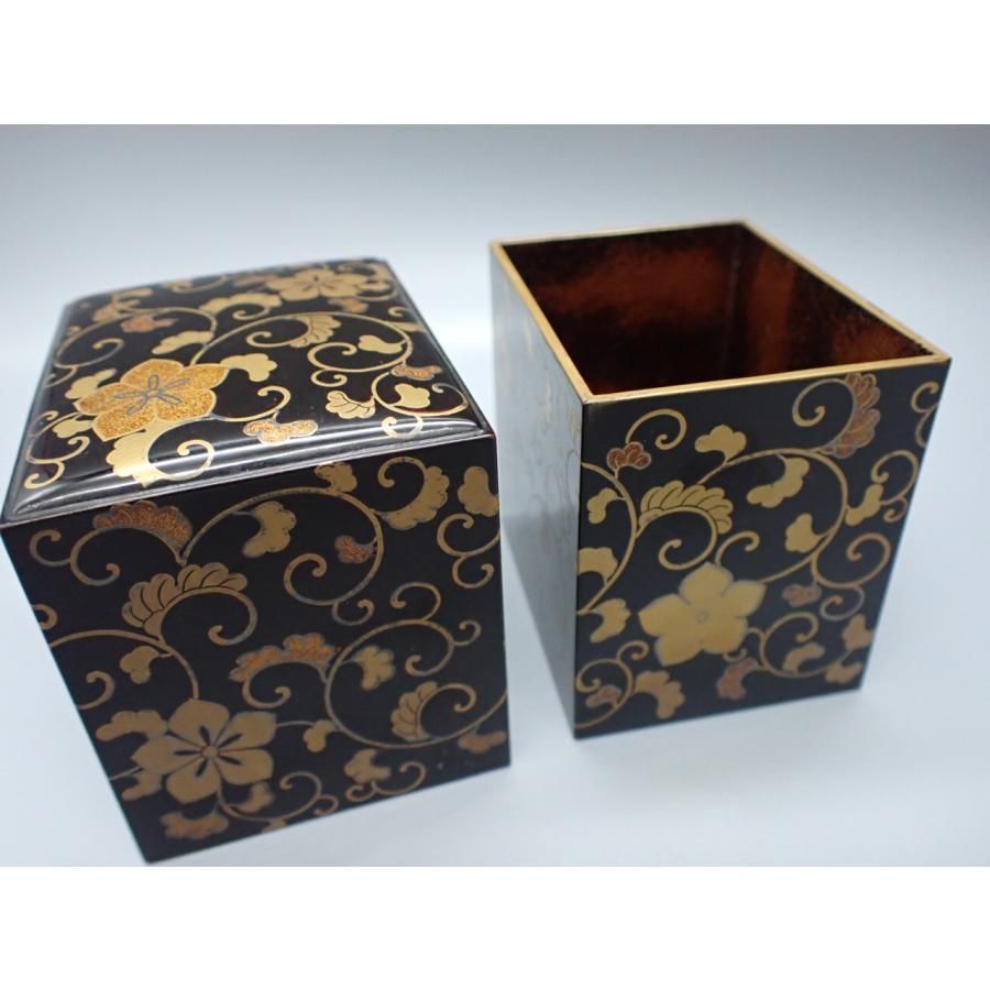 蒔絵 梨地 高級花札ケース 骨董 古玩 漆塗り - ANTIQUE LEAVES