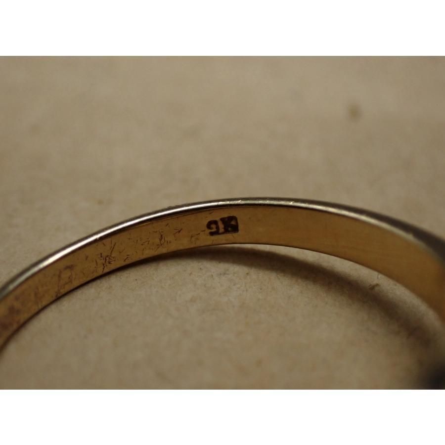 アンティークジュエリー 9K オパールリング 14号 - ANTIQUE アンティークジュエリー 9K オパールリング 14号 - ANTIQUE