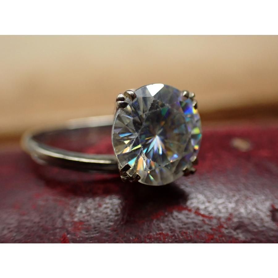 昭和ヴィンテージ 梶田久治郎商店 K14WG チタニアダイヤ(合成 昭和ヴィンテージ 梶田久治郎商店 K14WG チタニアダイヤ(合成